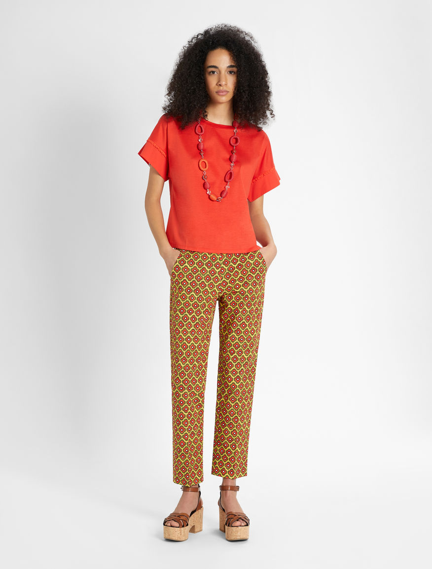 Cotton jersey T-shirt Weekend Maxmara Cotton jersey T-shirt Weekend Maxmara