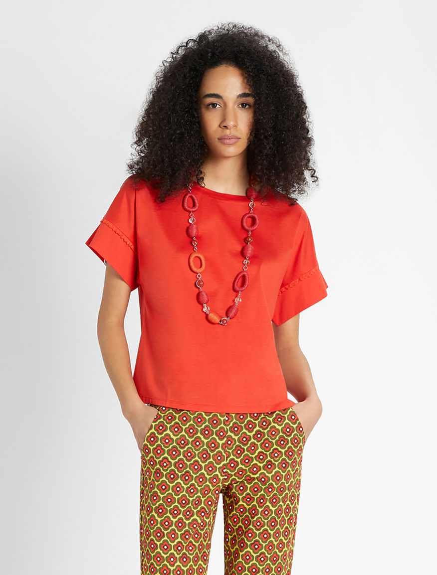 Cotton jersey T-shirt Weekend Maxmara Cotton jersey T-shirt Weekend Maxmara