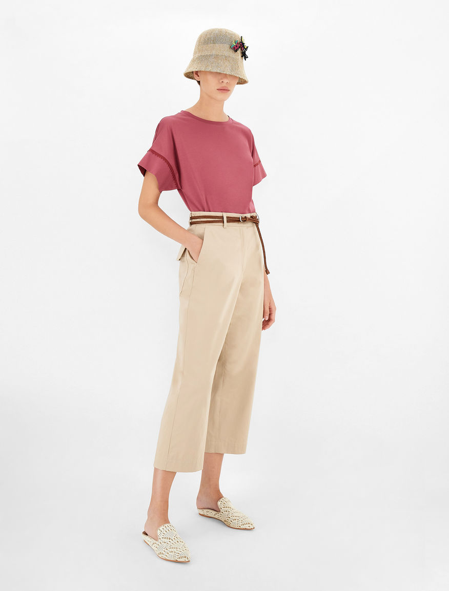 Cotton jersey T-shirt Weekend Maxmara Cotton jersey T-shirt Weekend Maxmara