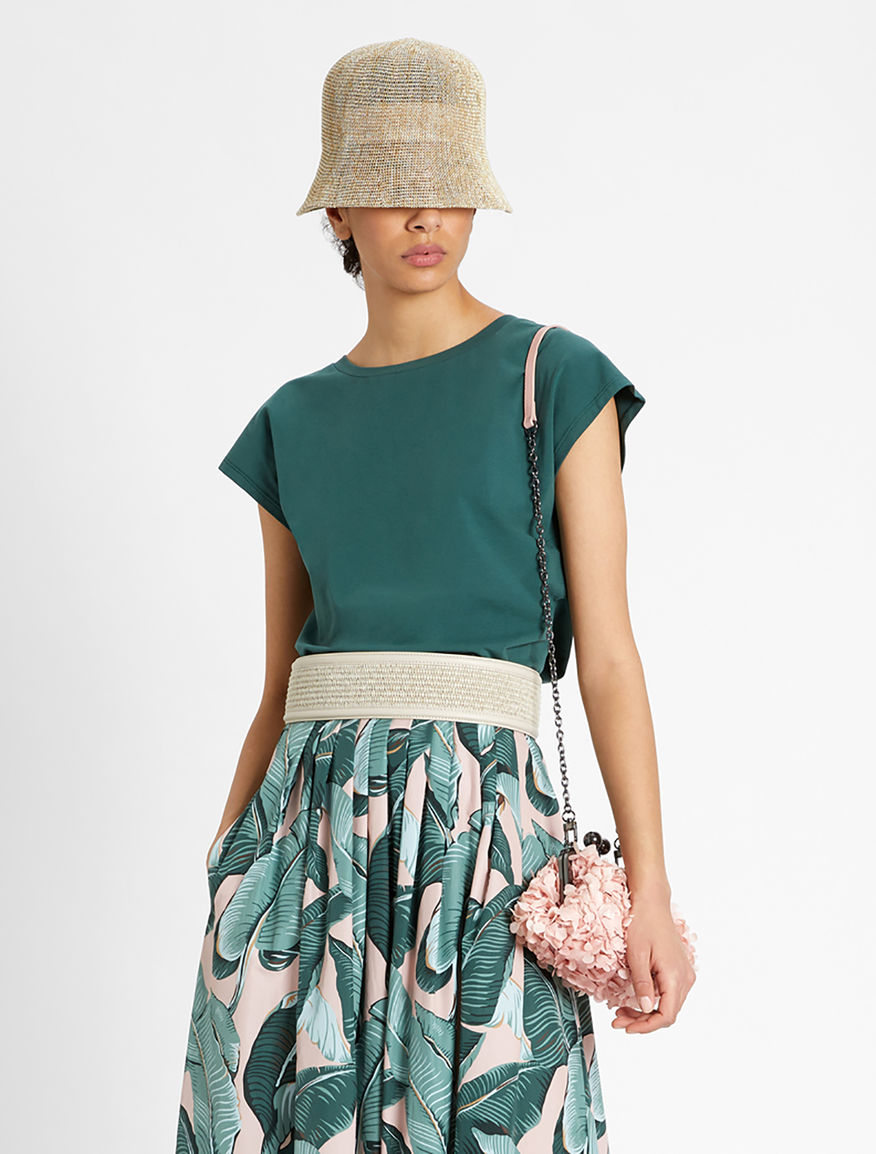 Cotton jersey T-shirt Weekend Maxmara Cotton jersey T-shirt Weekend Maxmara