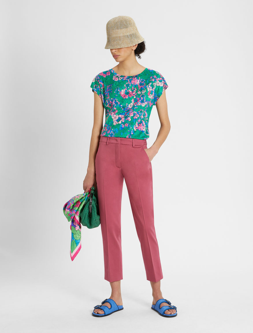 Cotton jersey T-shirt Weekend Maxmara Cotton jersey T-shirt Weekend Maxmara