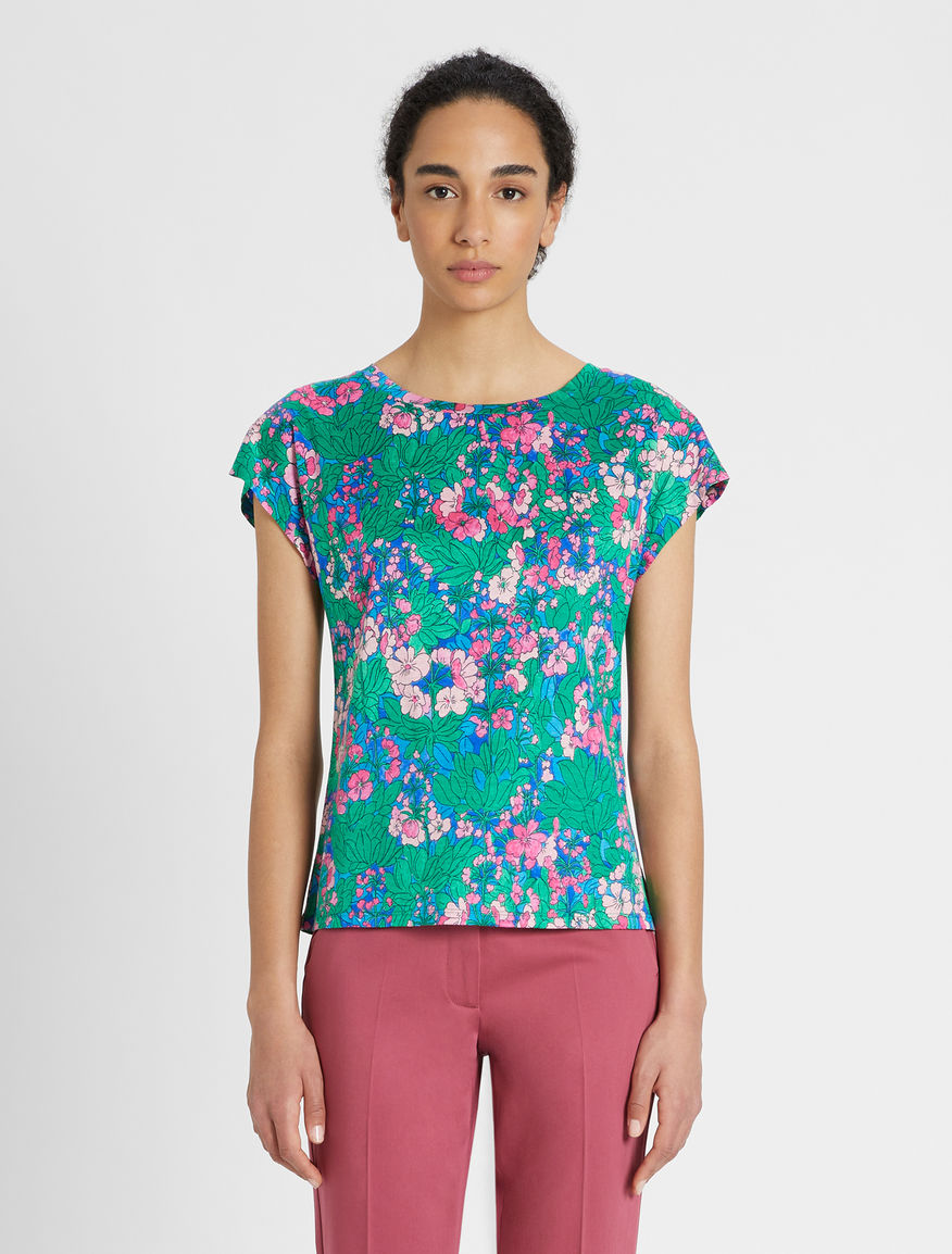 Cotton jersey T-shirt Weekend Maxmara Cotton jersey T-shirt Weekend Maxmara