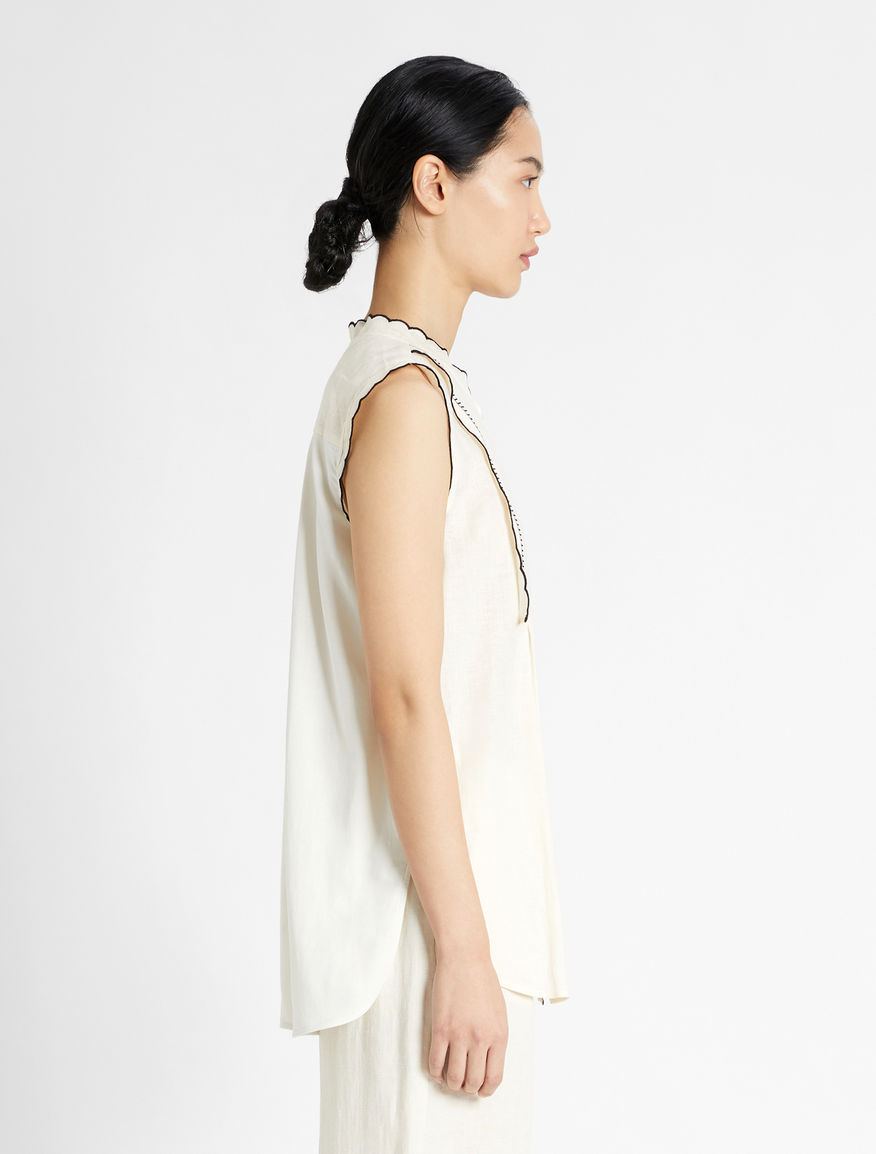 Linen and jersey top Weekend Maxmara Linen and jersey top Weekend Maxmara