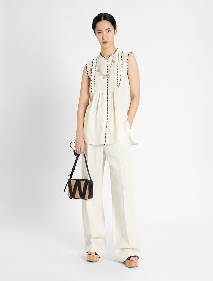 Linen and jersey top Weekend Maxmara Linen and jersey top Weekend Maxmara