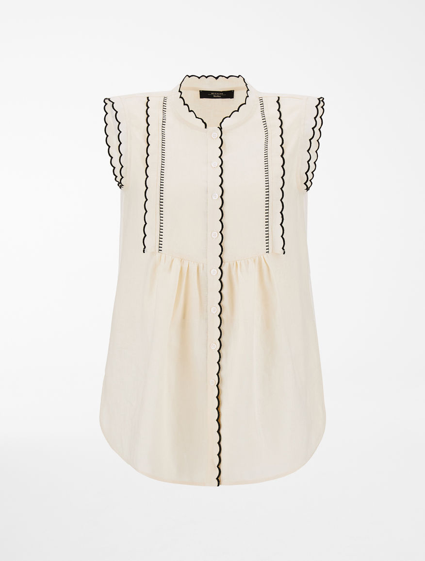 Linen and jersey top Weekend Maxmara Linen and jersey top Weekend Maxmara