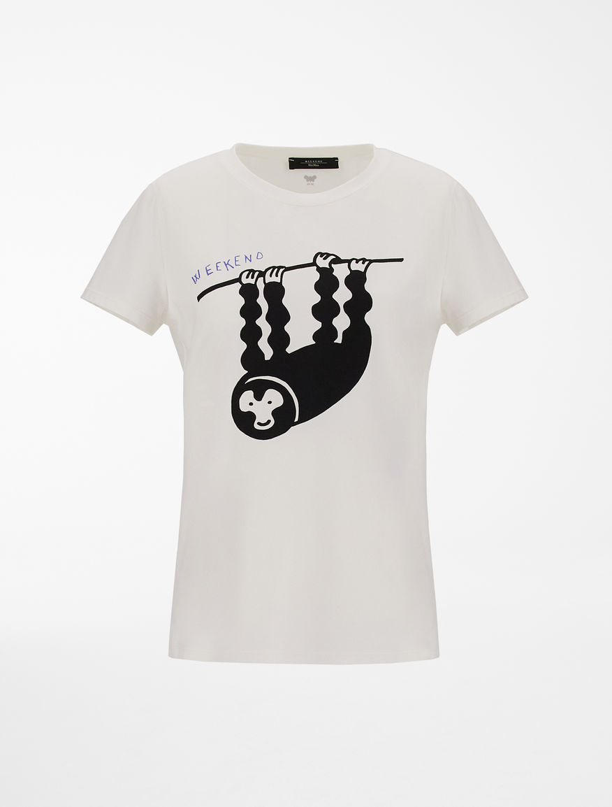 Flutterflies T-shirt Weekend Maxmara Flutterflies T-shirt Weekend Maxmara