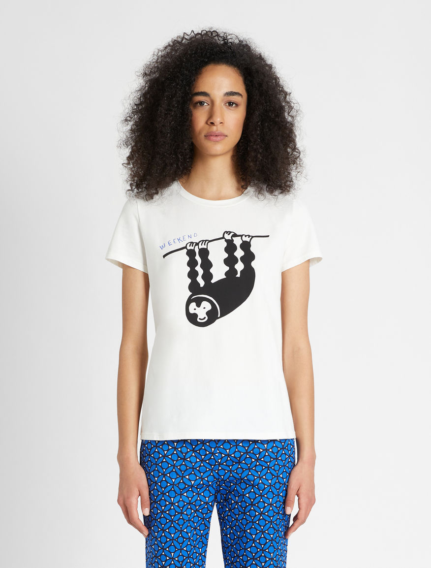 Flutterflies T-shirt Weekend Maxmara Flutterflies T-shirt Weekend Maxmara