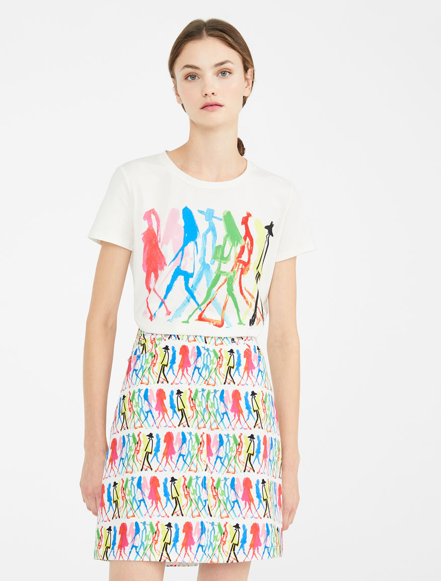Flutterflies T-shirt Weekend Maxmara Flutterflies T-shirt Weekend Maxmara
