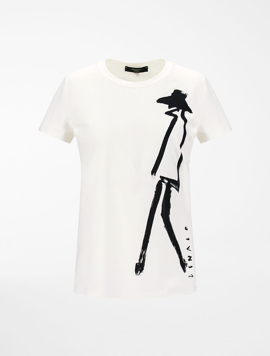 T-shirt Flutterflies Weekend Maxmara T-shirt Flutterflies Weekend Maxmara