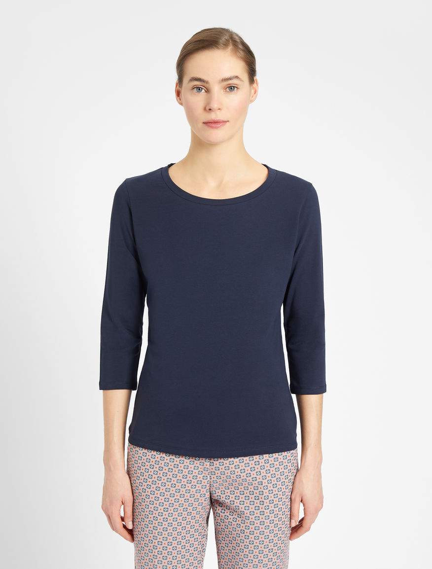 T-shirt in jersey di cotone Weekend Maxmara T-shirt in jersey di cotone Weekend Maxmara