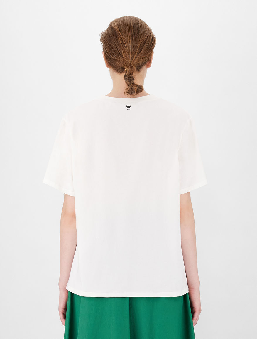 Cotton jersey T-shirt Weekend Maxmara Cotton jersey T-shirt Weekend Maxmara
