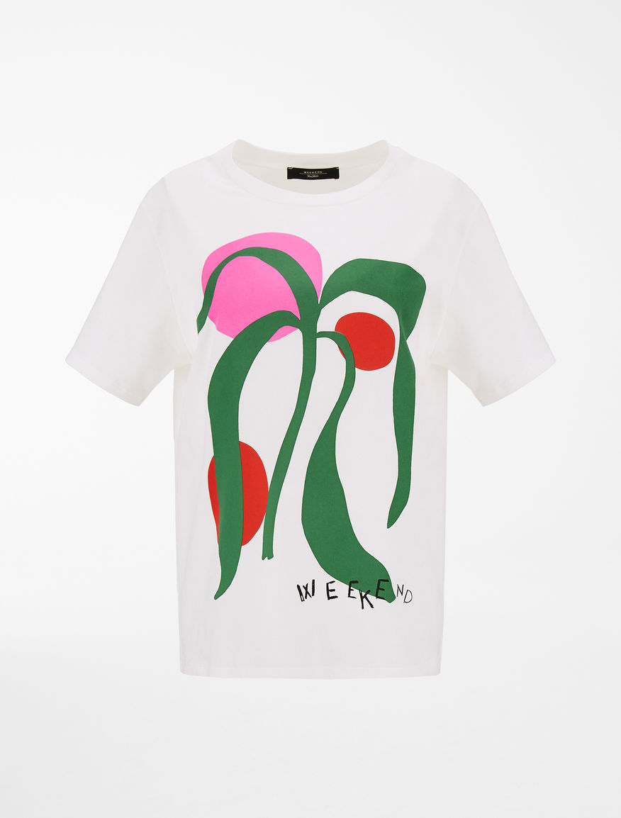 Cotton jersey T-shirt Weekend Maxmara Cotton jersey T-shirt Weekend Maxmara