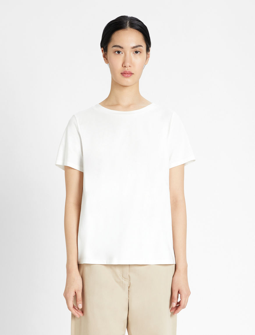Cotton jersey T-shirt Weekend Maxmara Cotton jersey T-shirt Weekend Maxmara
