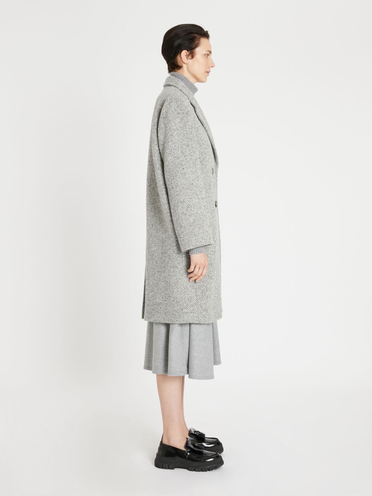 Wool-blend tweed coat Weekend Maxmara