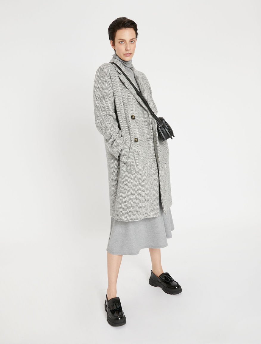 Wool-blend tweed coat Weekend Maxmara Wool-blend tweed coat Weekend Maxmara