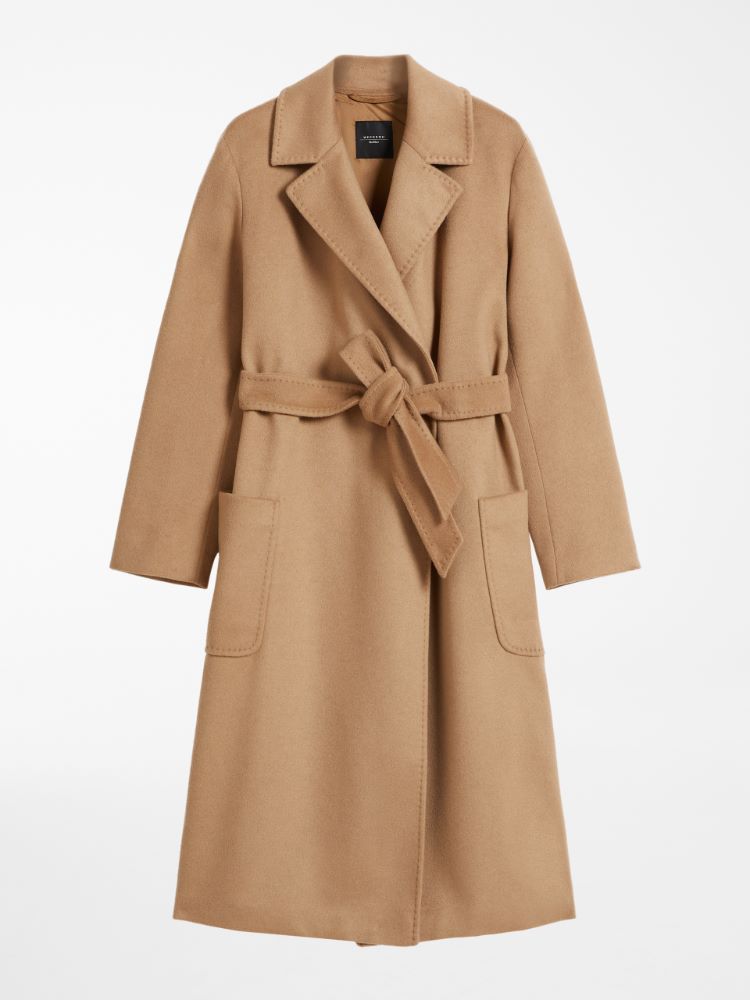 Cashmere coat, camel - Weekend Max Mara