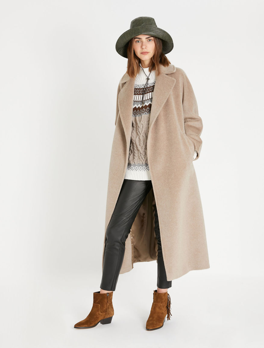 Wool, alpaca and mohair coat Weekend Maxmara Wool, alpaca and mohair coat Weekend Maxmara