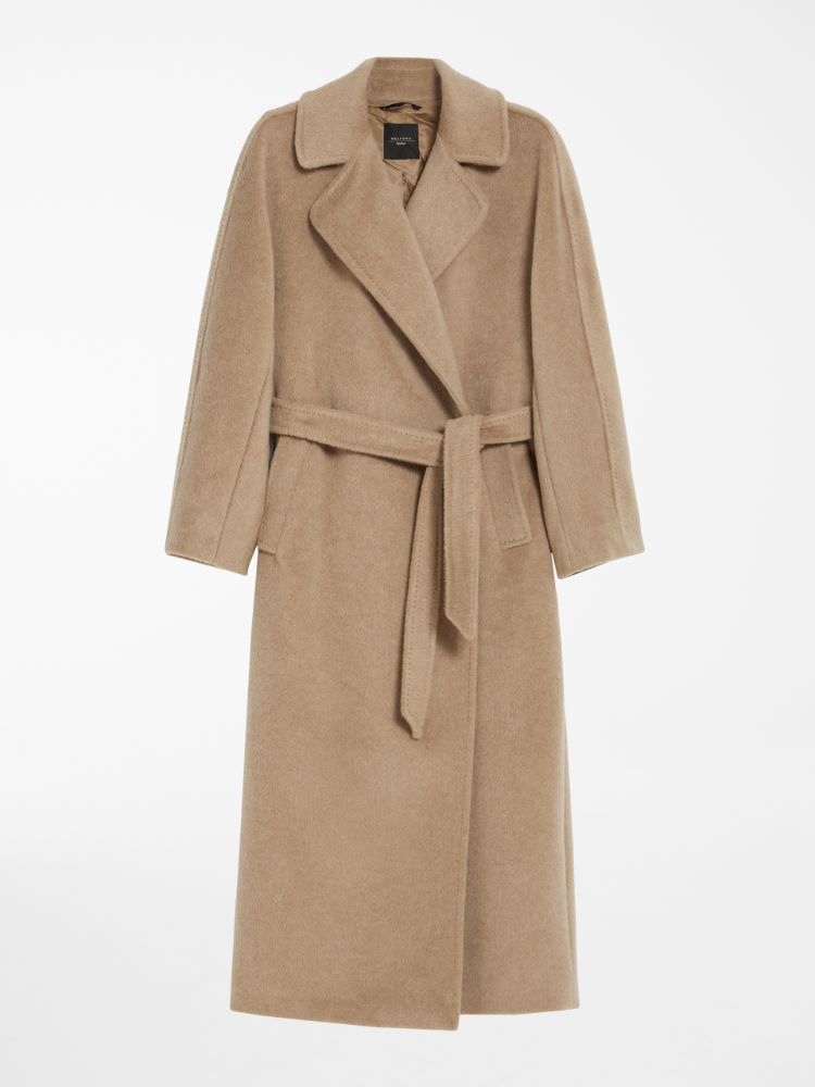 Wool, alpaca and mohair coat, turtledove - Weekend Max Mara