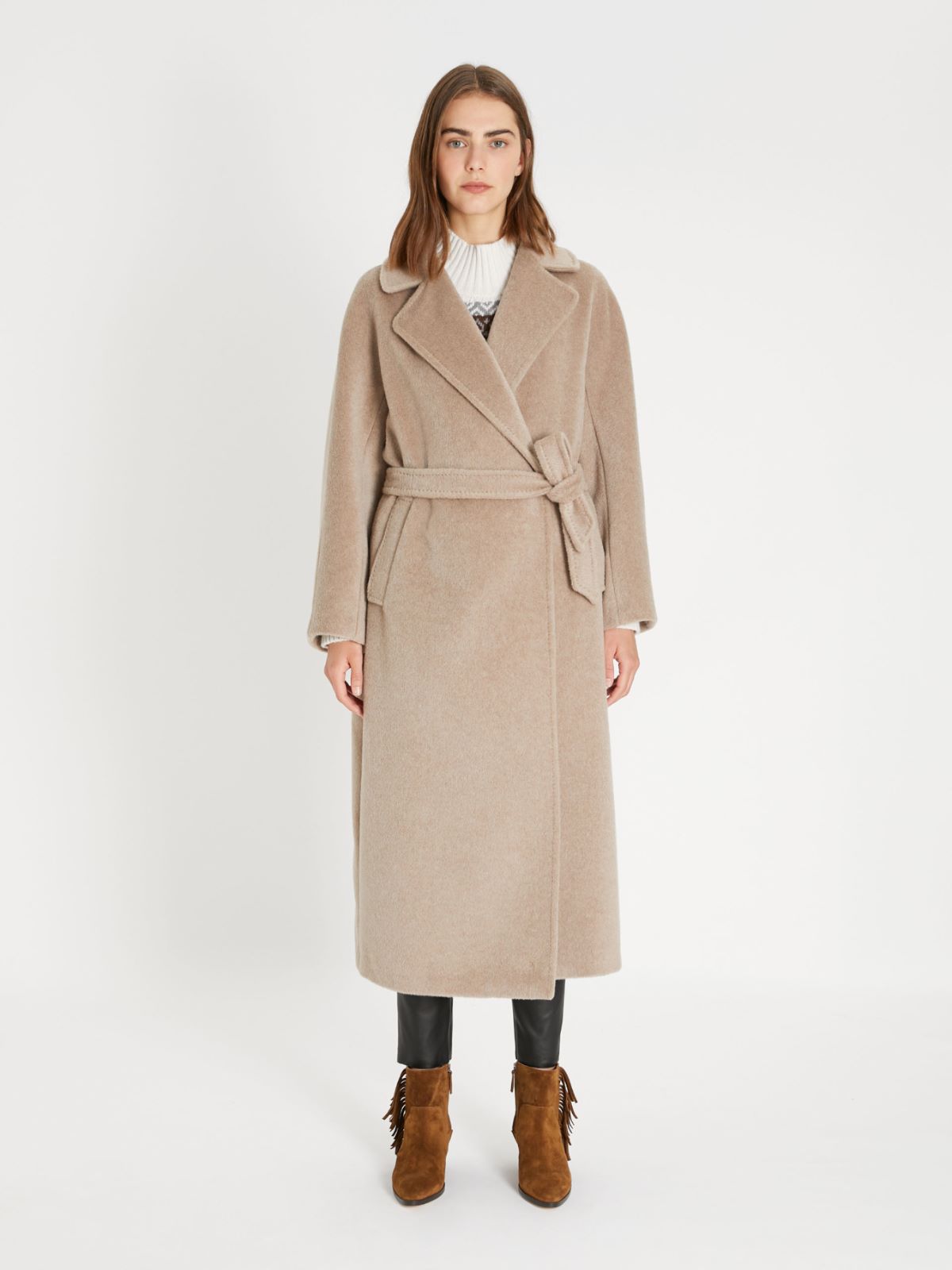 Wool, alpaca and mohair coat Weekend Maxmara Wool, alpaca and mohair coat Weekend Maxmara