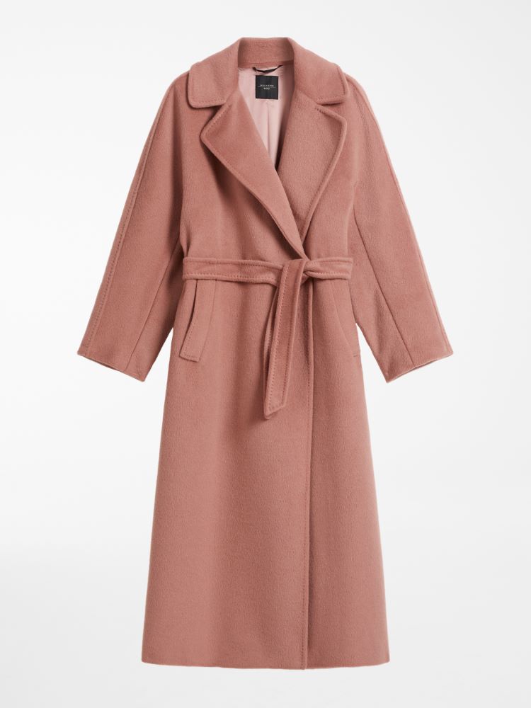 Wool, alpaca and mohair coat, antique rose - Weekend Max Mara