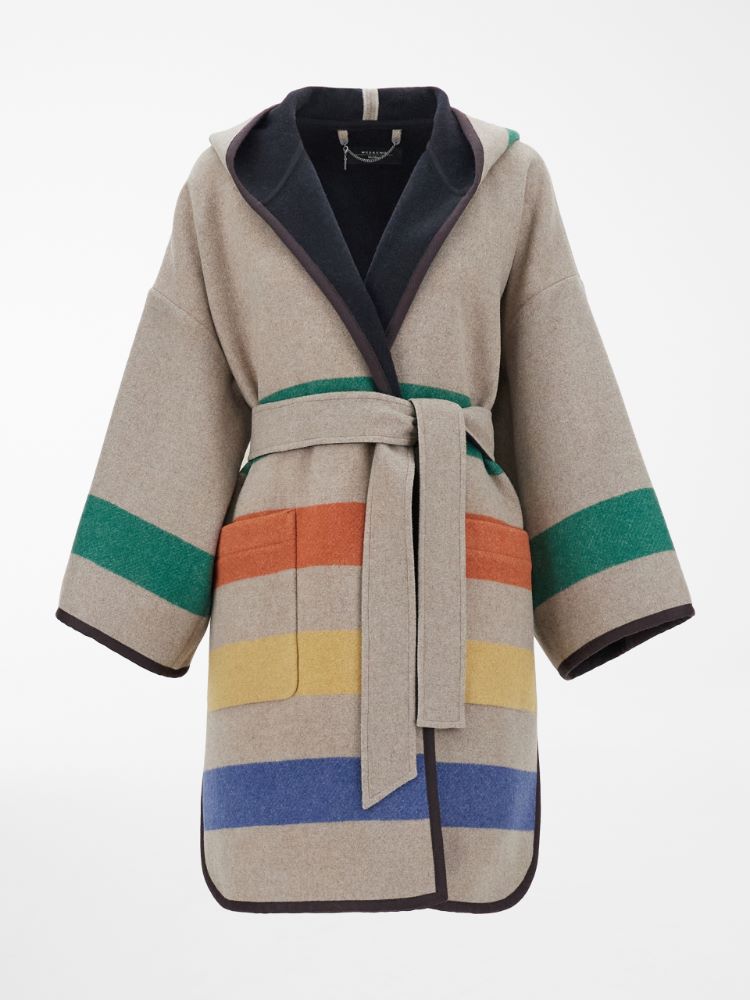 Wool-blend coat, green - Weekend Max Mara