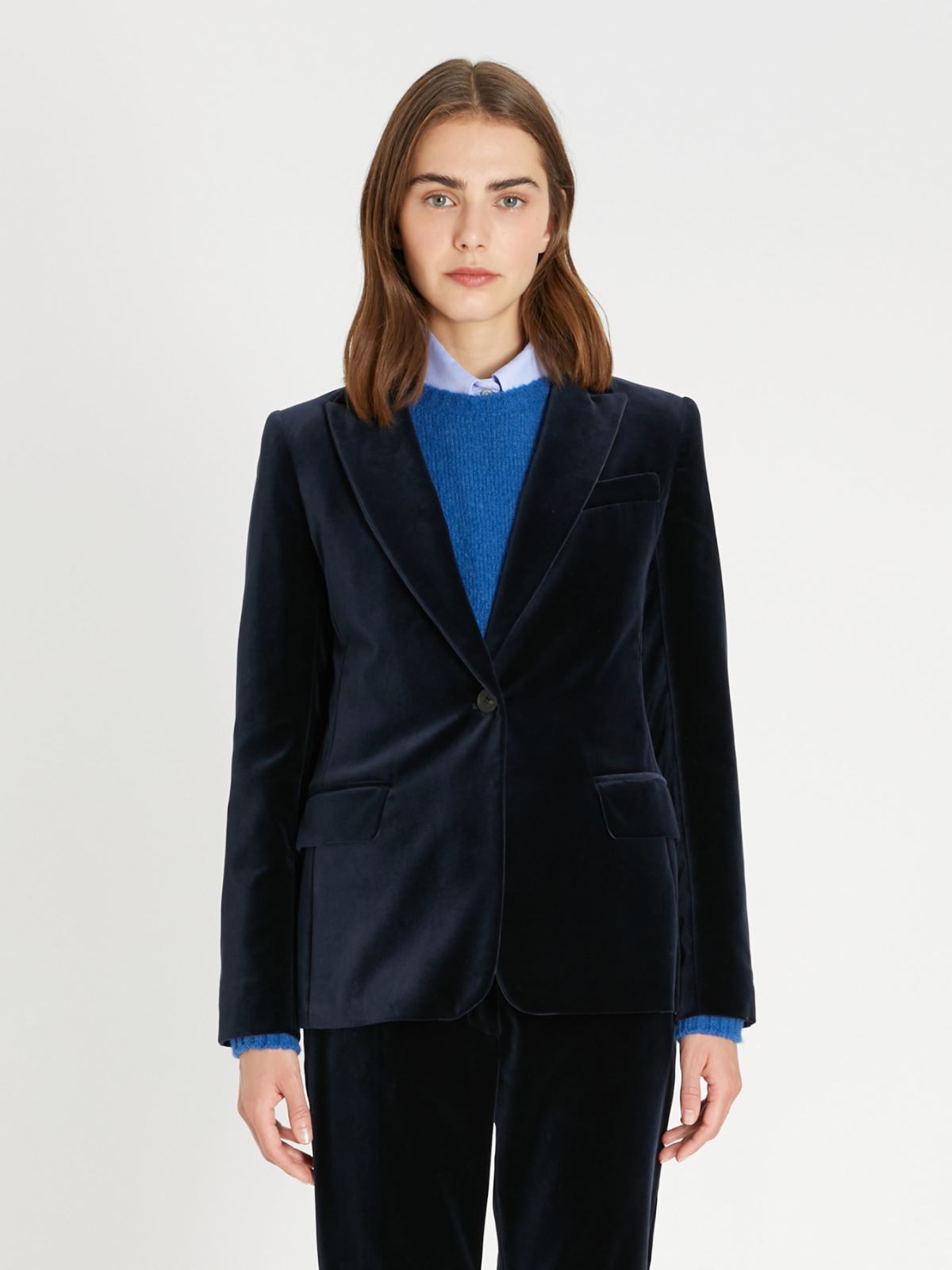 Cotton velvet blazer Weekend Maxmara Cotton velvet blazer Weekend Maxmara