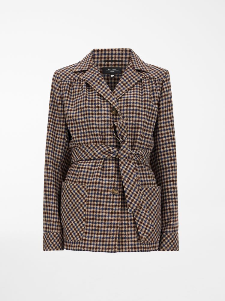 Wool twill jacket, sand - Weekend Max Mara