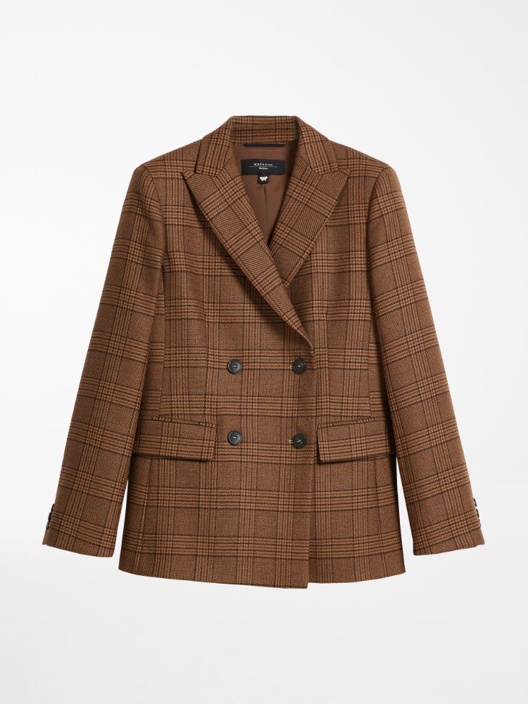 Wool twill blazer, caramel - Weekend Max Mara