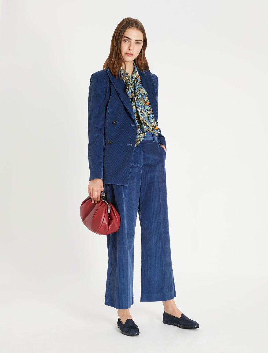 Cotton velvet blazer Weekend Maxmara Cotton velvet blazer Weekend Maxmara