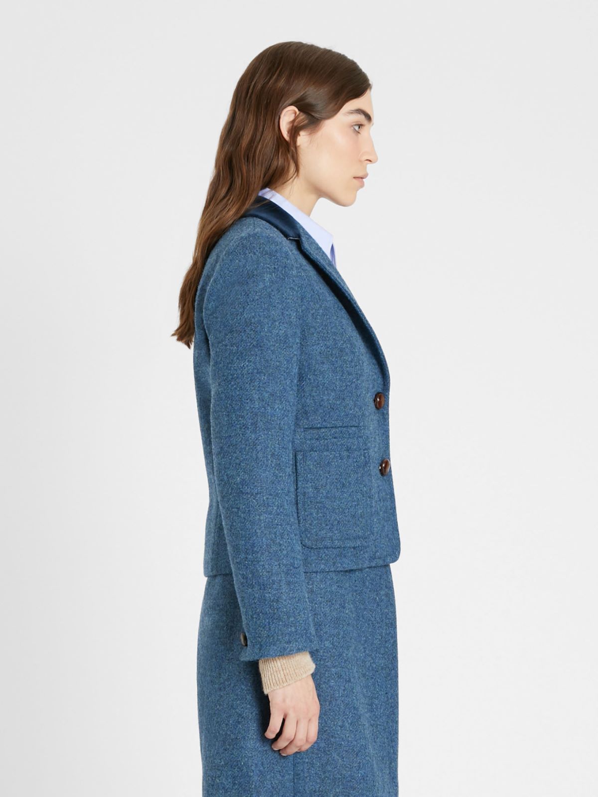 Harris Tweed wool jacket Weekend Maxmara Harris Tweed wool jacket Weekend Maxmara