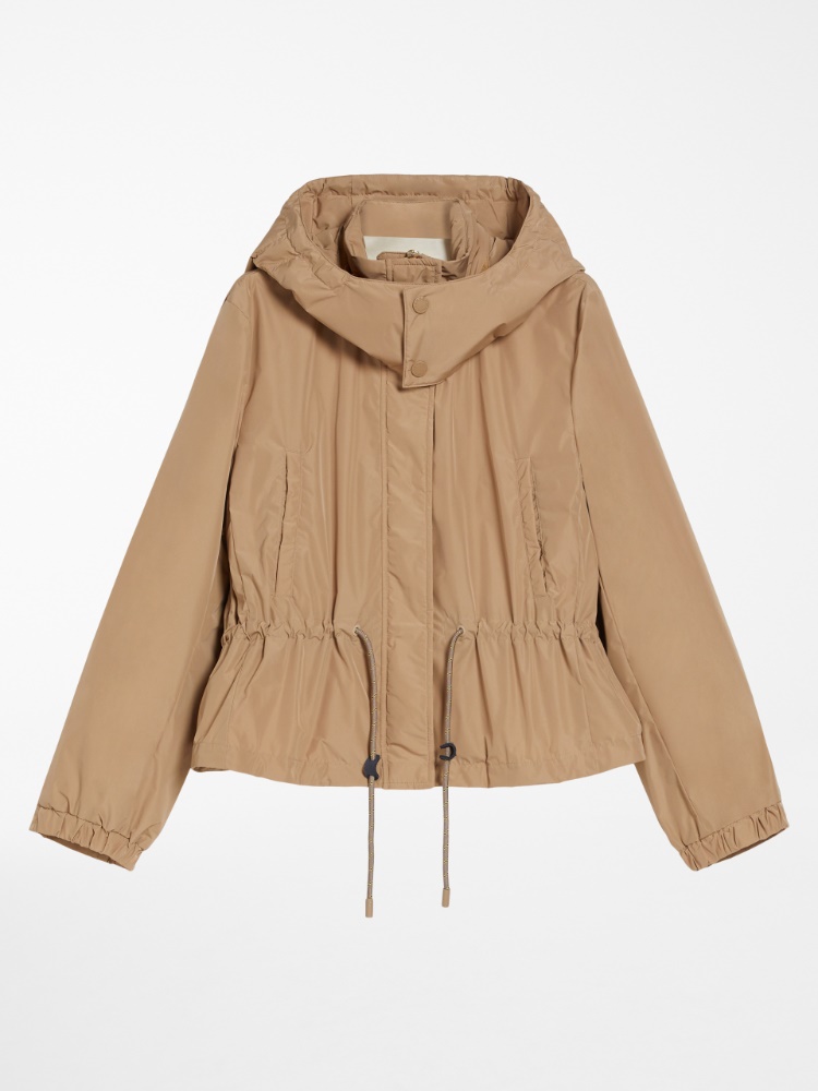 Water-repellent taffeta jacket, camel - Weekend Max Mara