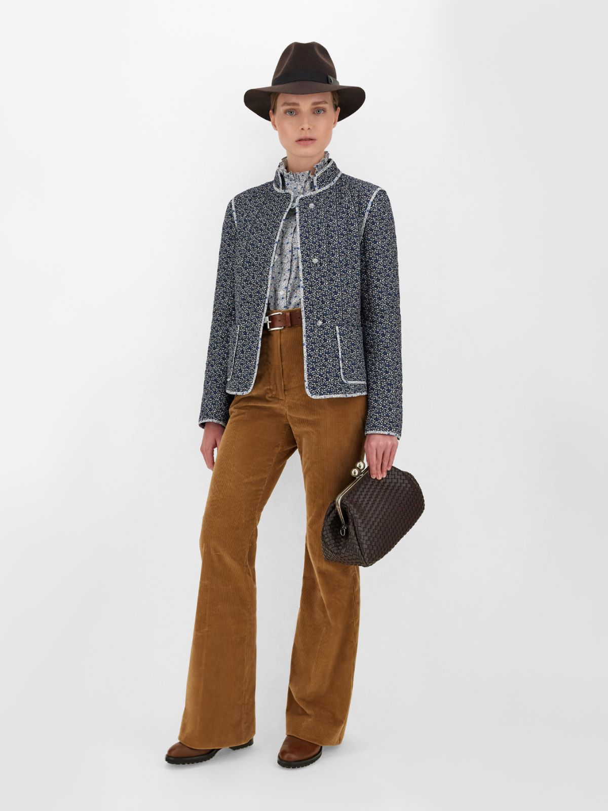 Cotton velvet jacket, midnightblue - Weekend Max Mara