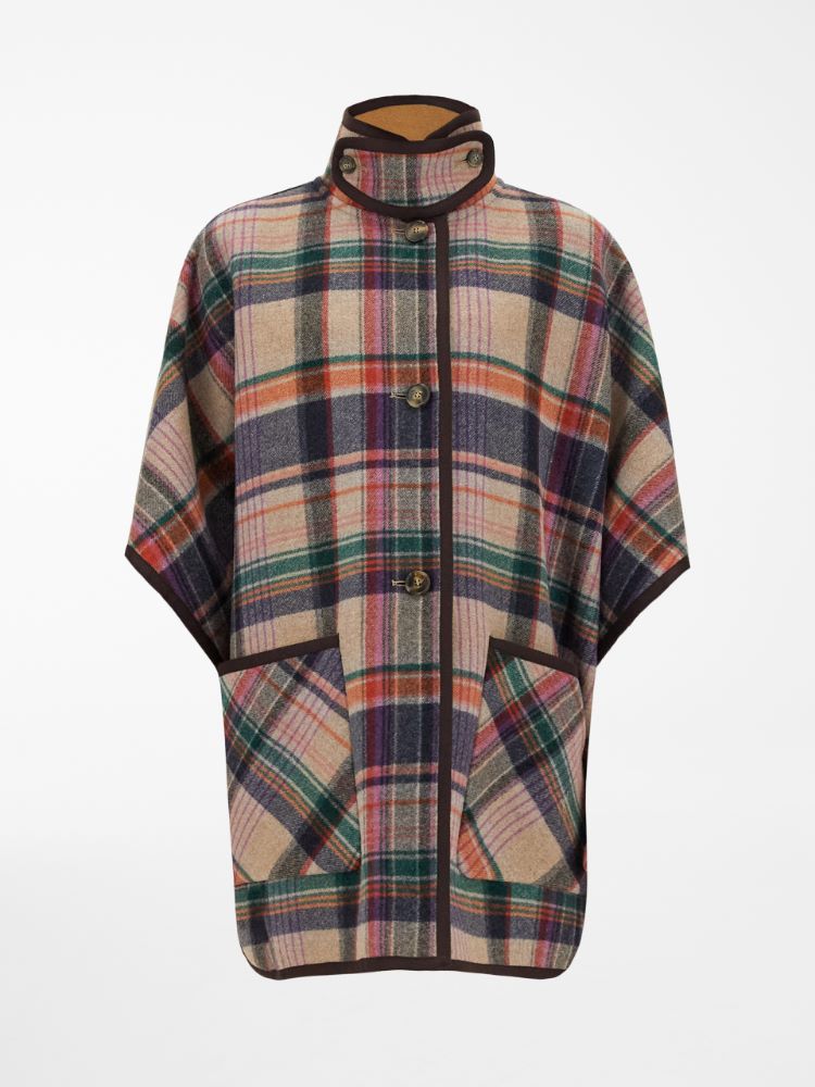 Wool and nylon cape, beige shaded - Weekend Max Mara