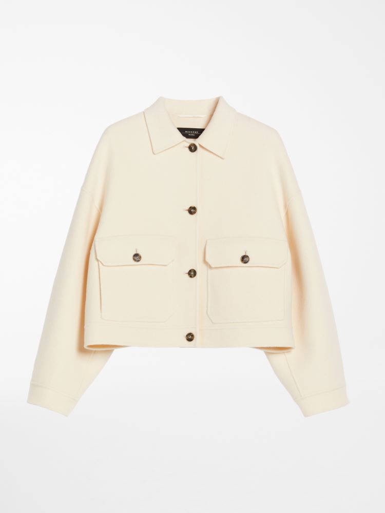 Wool coat, ivory - Weekend Max Mara