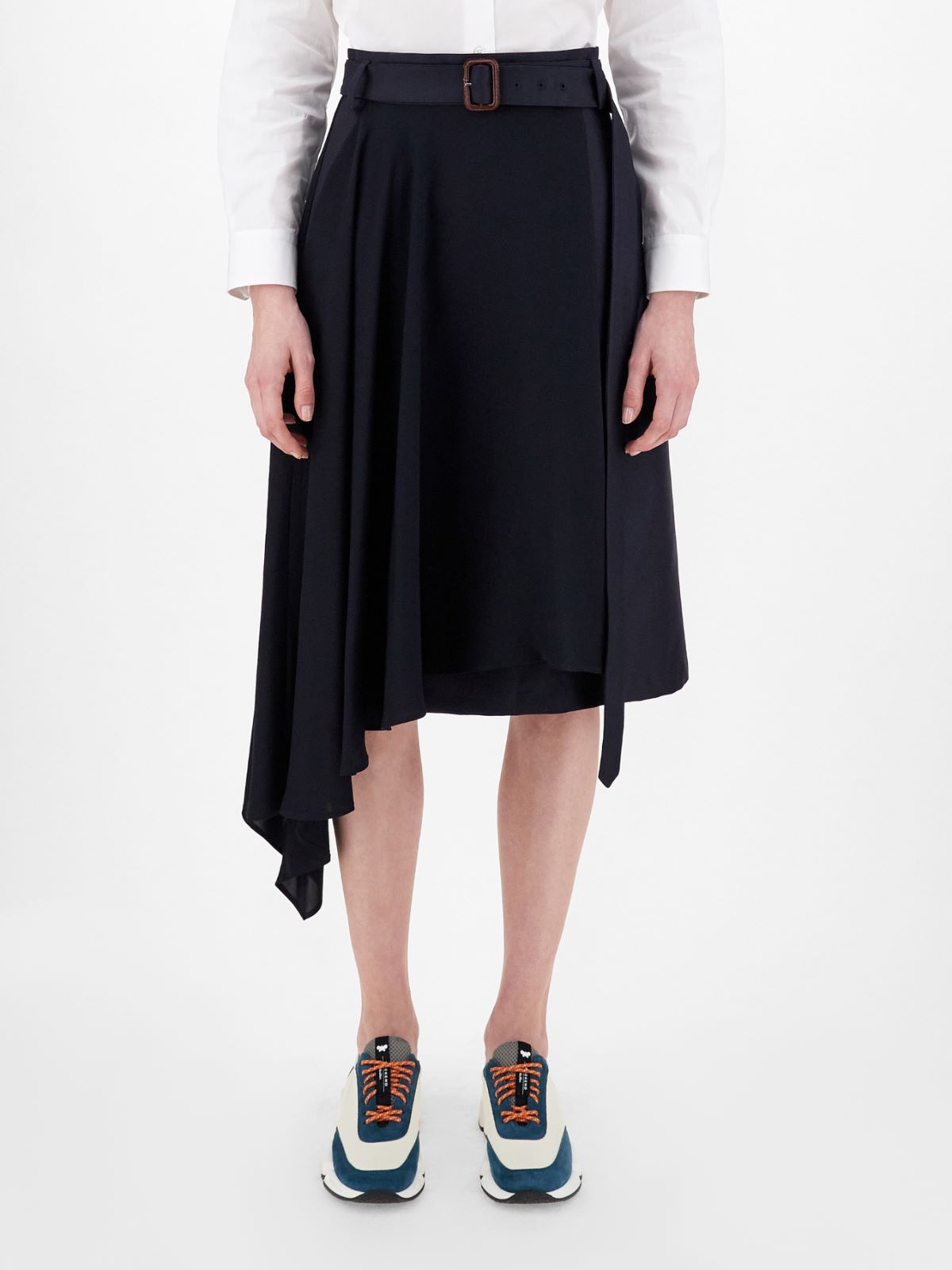 Cotton twill and cady skirt Weekend Maxmara Cotton twill and cady skirt Weekend Maxmara