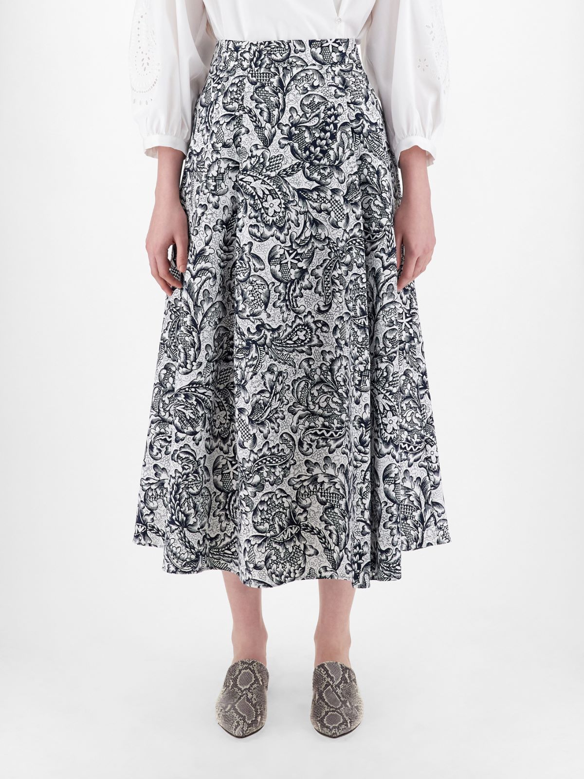 Cotton faille skirt Weekend Maxmara Cotton faille skirt Weekend Maxmara