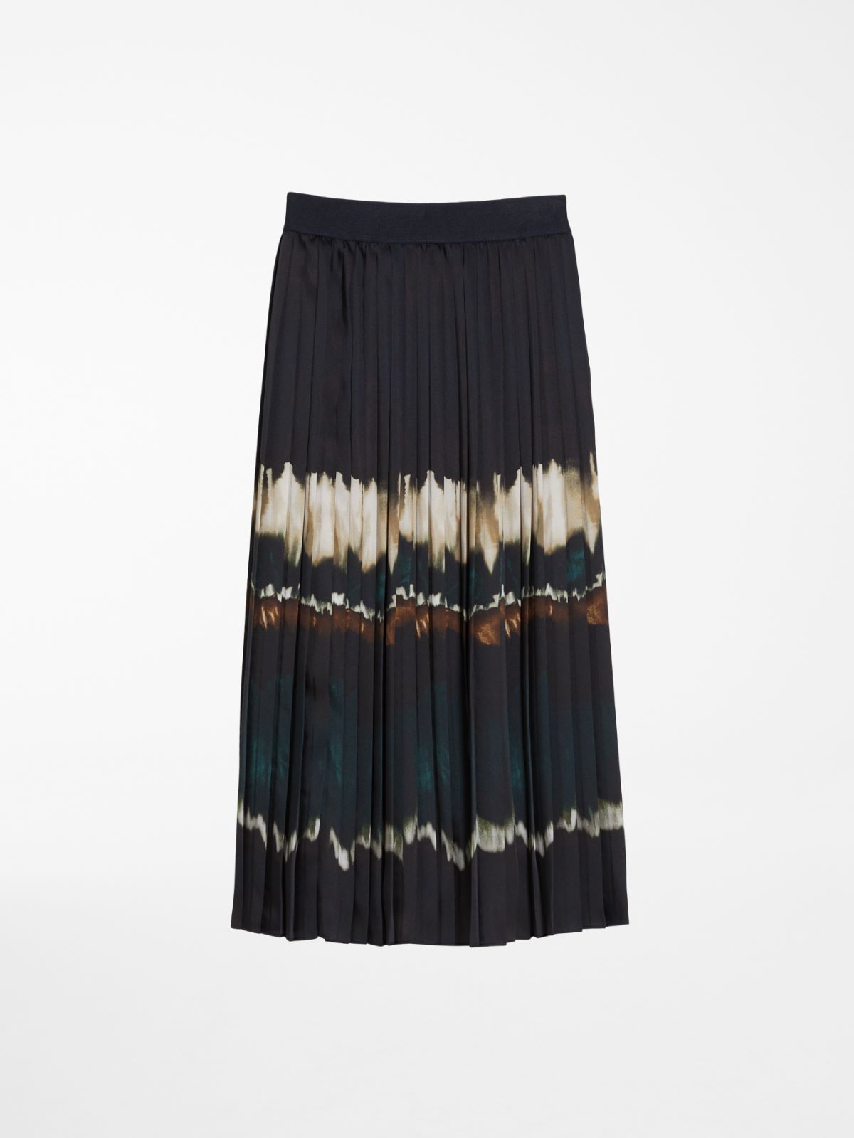 Pleated technical twill skirt Weekend Maxmara Pleated technical twill skirt Weekend Maxmara