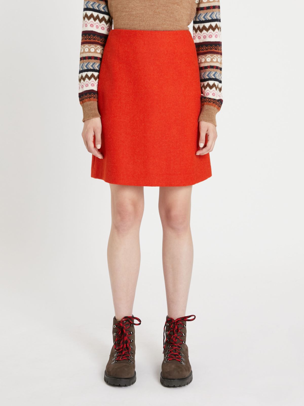 Harris Tweed® wool skirt Weekend Maxmara