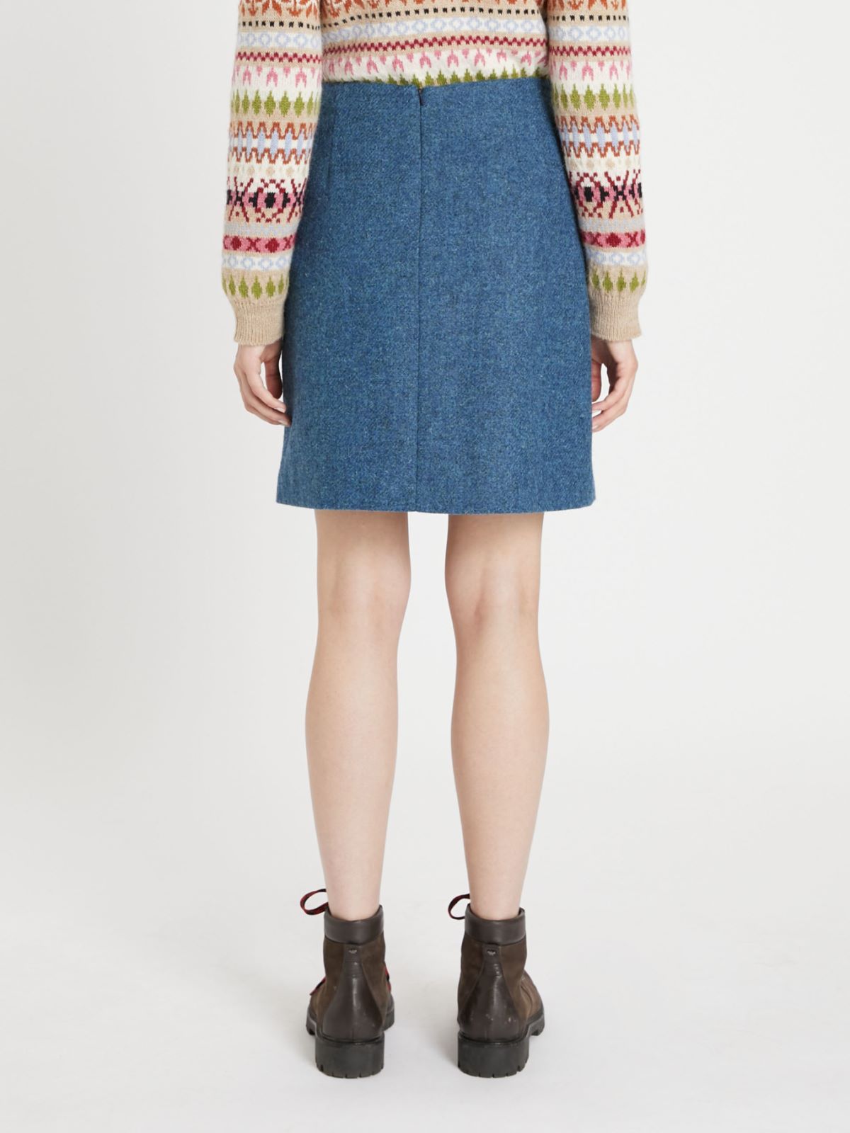 Harris Tweed® wool skirt Weekend Maxmara