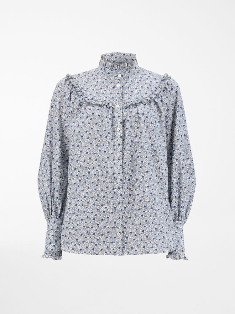 Cotton twill shirt, white - Weekend Max Mara
