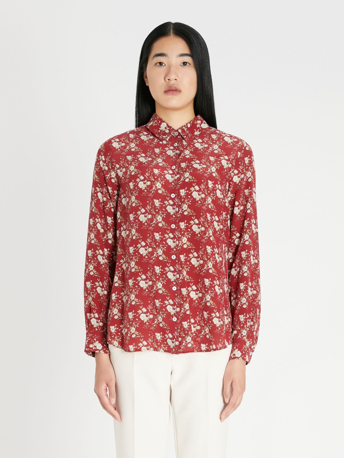 Silk crepe de chine shirt Weekend Maxmara Silk crepe de chine shirt Weekend Maxmara