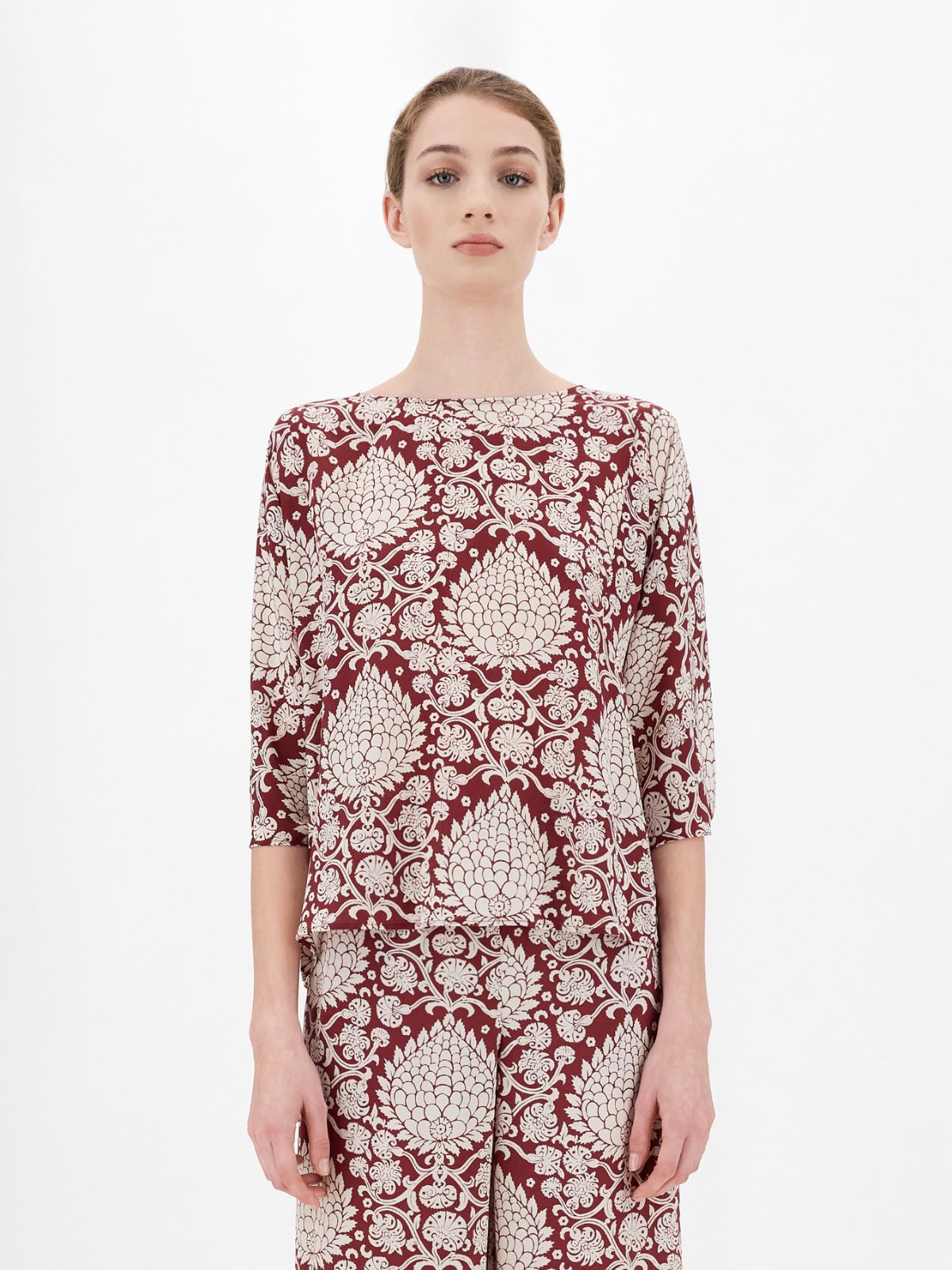 Silk crepe de chine blouse Weekend Maxmara Silk crepe de chine blouse Weekend Maxmara