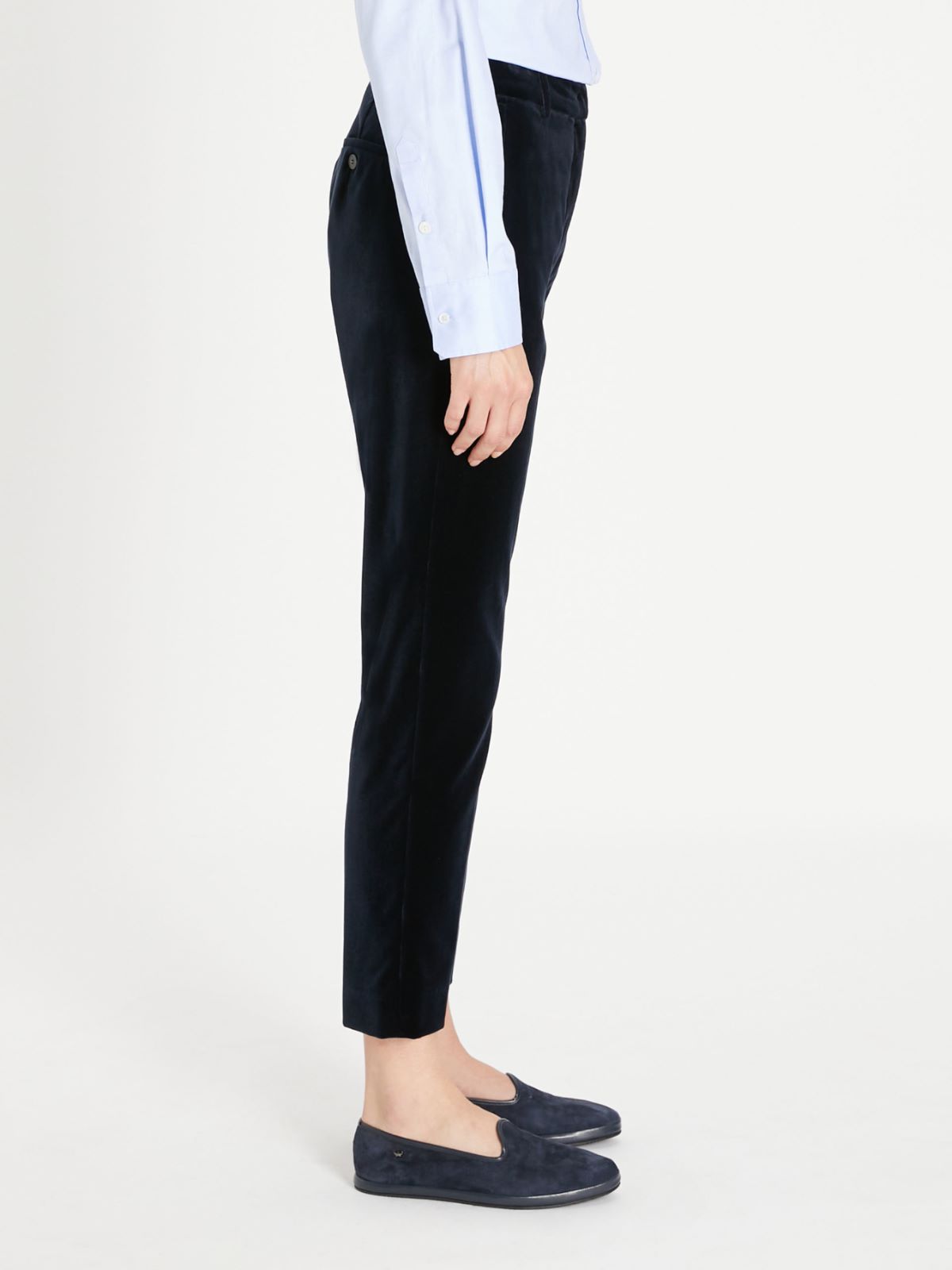 Cotton velvet trousers Weekend Maxmara Cotton velvet trousers Weekend Maxmara
