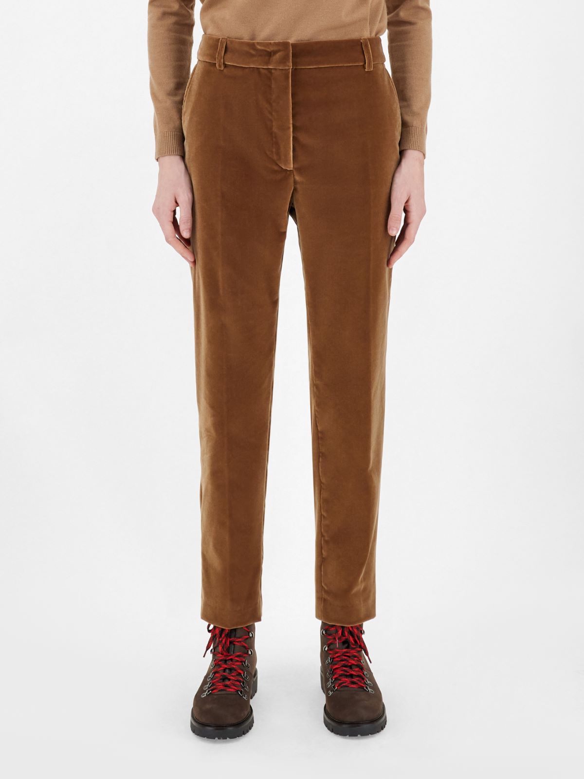 Cotton velvet trousers Weekend Maxmara Cotton velvet trousers Weekend Maxmara