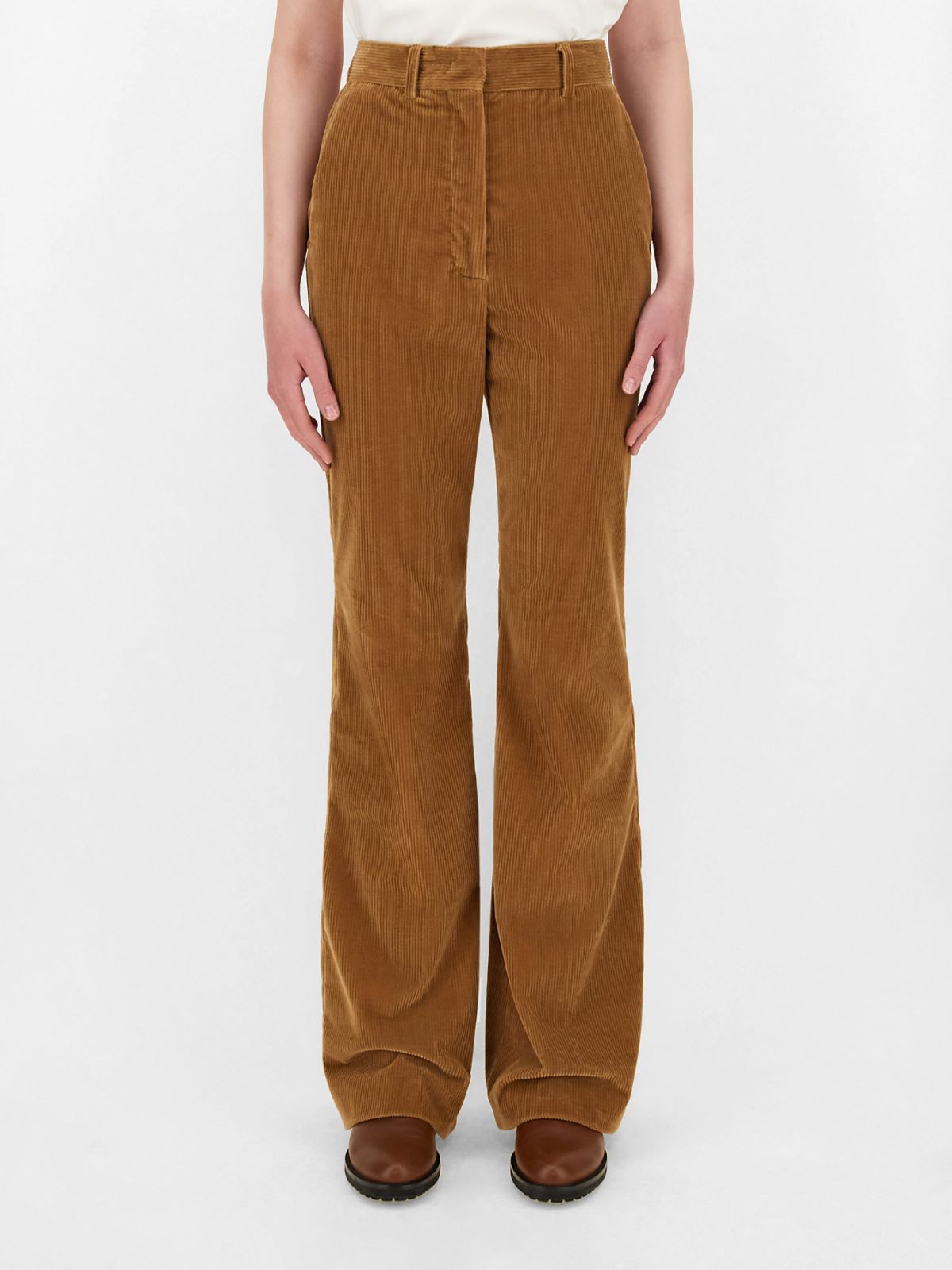 Cotton velvet trousers Weekend Maxmara Cotton velvet trousers Weekend Maxmara