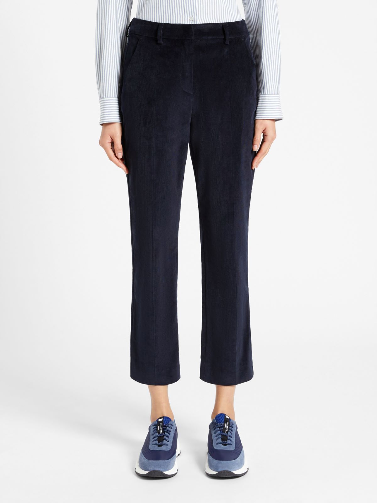 Cotton velvet trousers Weekend Maxmara Cotton velvet trousers Weekend Maxmara