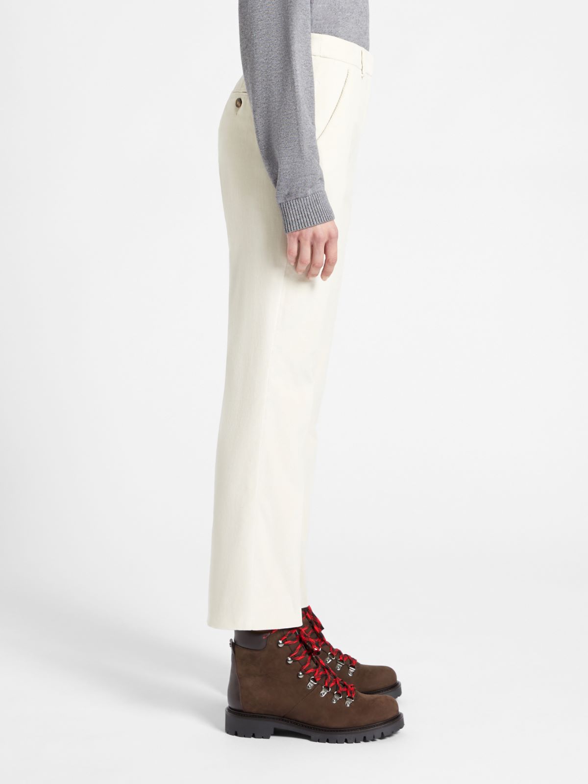 Cotton velvet trousers Weekend Maxmara