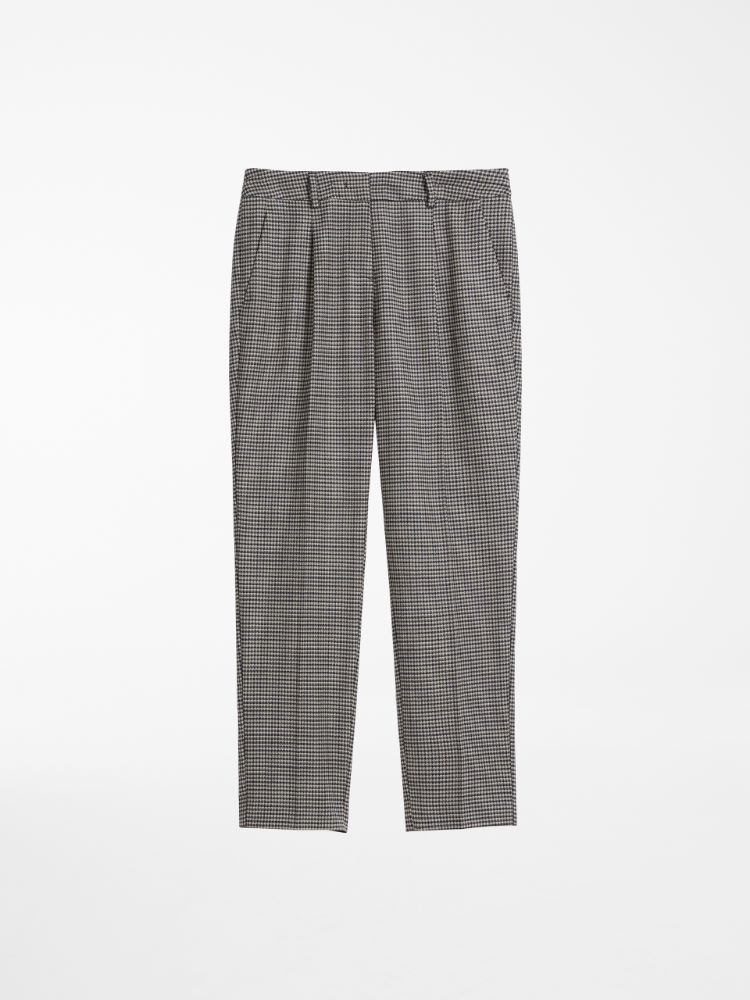 Wool flannel trousers, ultramarine - Weekend Max Mara