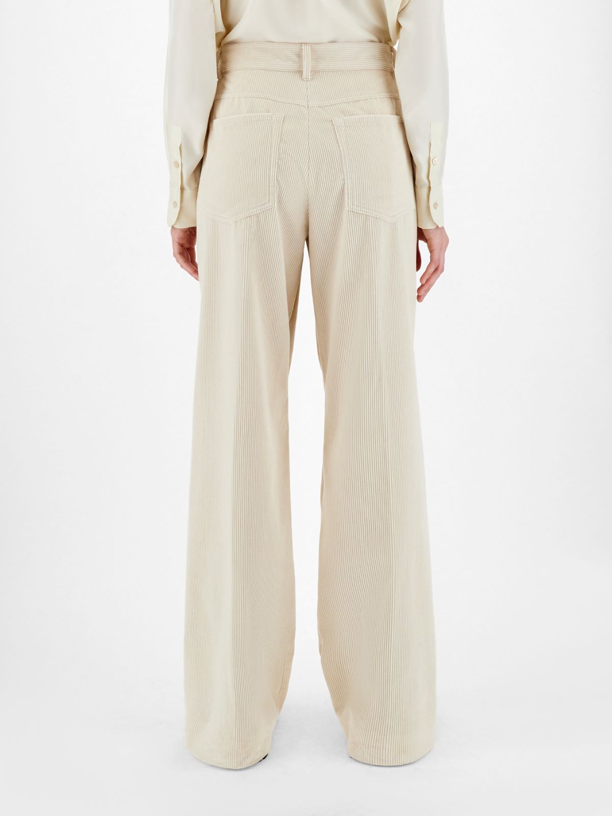 Cotton velvet trousers Weekend Maxmara Cotton velvet trousers Weekend Maxmara