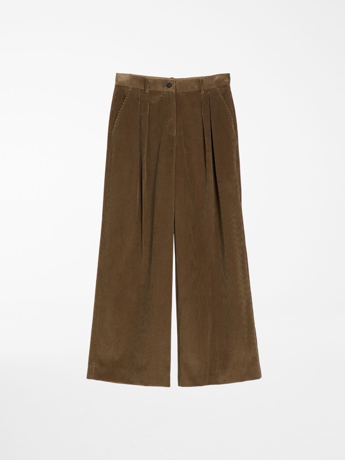 Cotton velvet trousers Weekend Maxmara Cotton velvet trousers Weekend Maxmara